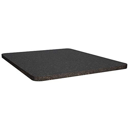 RecPro 36" RV Dinette Booth Set with Table and Leg | Two Dinette Booths (Toffee, Granite Chocolate) - color: Granite Chocolate, size: Toffee