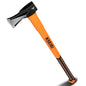 KSEIBI 36-Inch Splitting Axe - Forged Carbon Steel, Wood Splitter & Kindling Axe for Chopping, Heavy-Duty Maul with Ergonomic Fiberglass Handle, Shock Reduction, Anti-Slip Grip - style: 36-inch Splitting Axe