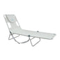 Ostrich 72 by 22 Inch Versatile Chaise Lounge Portable Reclining Lounger, Outdoor Patio, Beach, Lawn, Camping, or Pool Tanning Chair, White - color: White, style: Standard Chaise