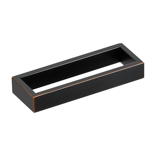 Sayayo Oil Rubbed Bronze Towel Bar for Bathroom, 8 Inch Hand Towel Holder Wall Mount Square Towel Ring SUS304 Stainless Steel Towel Rack - color: Oil Rubbed Bronze, size: 8 INCH