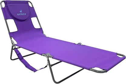 Ostrich Chair Chaise Lounge,Purple - color: Purple, style: Standard Chaise
