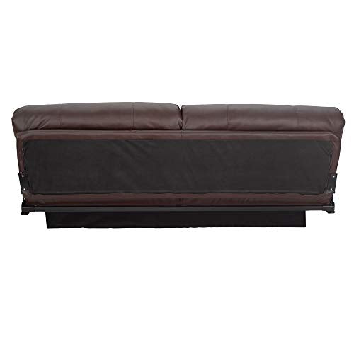 RecPro Charles RV Jackknife Sofa | Love Seat | Sleeper Sofa | Length Options 62", 68", 72" (72 Inch, Mahogany) - color: Mahogany, size: 72 Inch