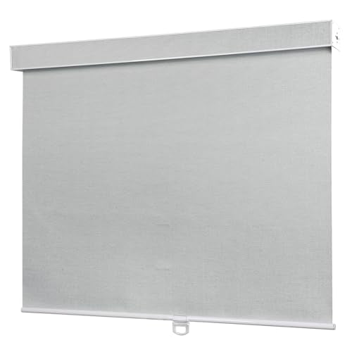 Cordless RV Blind, Blackout Window Curtain Pleated Shade for RV, Camper and Motorhome Window, Fit for 30" W x 20" H Rough Opening RV Window, Grayish White - size: 37"W x 26"H