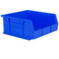 HE HUDSON EXCHANGE 11" x 11" x 5" Plastic Stackable Storage Bin, Blue - color: Blue, size: 1 Pack