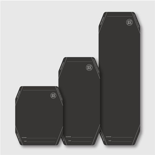 OpenGlass Van Mods - Vandaid Adventure Patches (Dark Grey, 3 Pack) - Automotive Scratch and Dent Cover, Car Rust Patch & Car Scratch Repair - color: Dark Grey