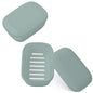 Quatish 2 Pack Travel Soap Container, Portable Soap Holder with Lid, Travel Bar Soap Holder, Soap Case for Camping Gym Travel, Soap Box for Bathroom, Greygreen - color: Greygreen