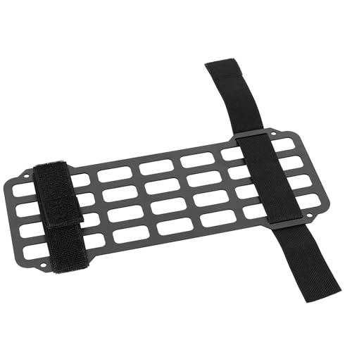 Hooke Road MOLLE Sun Visor Panel - Universal Rigid Tactical Gear Organizer | EDC Pouch & Tool Storage Shelf | Interior Accessory for Most SUVs, Trucks, Vehicles