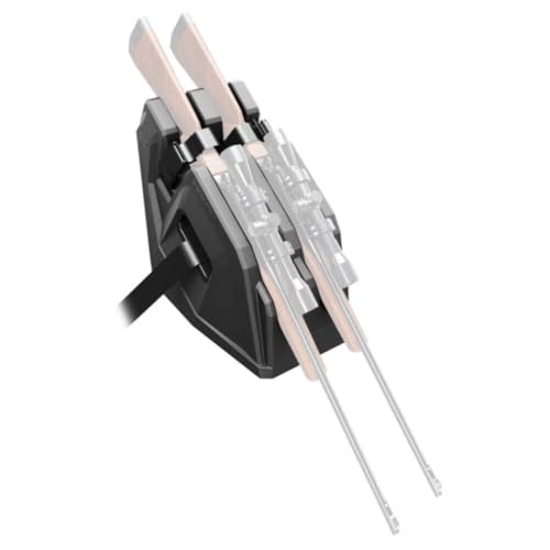 Seizmik ICOS UTV Gun Holder | Universal In Cab On Seat Gun Mount | Holds Two Firearms | Compatible with Polaris, Can Am, Kawasaki, and More UTV Side by Sides