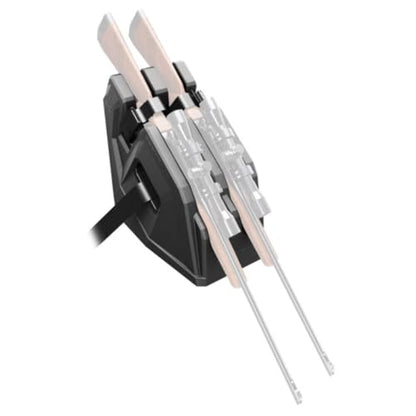 Seizmik ICOS UTV Gun Holder | Universal In Cab On Seat Gun Mount | Holds Two Firearms | Compatible with Polaris, Can Am, Kawasaki, and More UTV Side by Sides