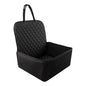 Pet Safety Car Seat Cushion, Adjustable Barrier Design, 50x41x24cm, Dog Cat Seat Protector Cushion Carrier Cover, Stable and Secure, for Car Trips SUV Travel Backseat Use
