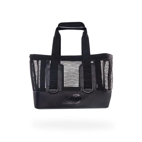 MISSION Boat Gear CASSI Heavy-Duty Outdoor Tote and Waterproof Marine-Grade Mesh Boat Bags - color: Black, size: 23 Liter