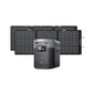 EF ECOFLOW Solar Generator Delta 2 Max 2048Wh with 2x160W Solar Panel, 2400W Portable Power Station LFP Battery, Up to 3400W AC Output, AC + Solar Fast Dual Charging 0-100% in 1 Hr for Camping RV - style: DELTA 2 Max+2*160W Solar Panel