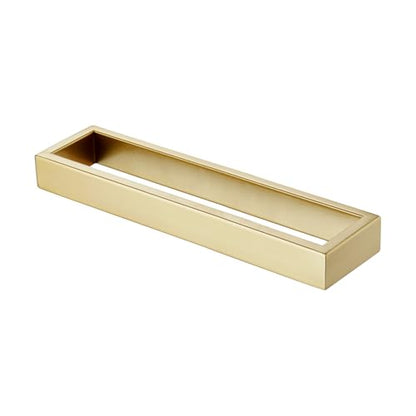 KOKOSIRI Towel Bar Brushed Gold Hand Towel Holder 12 Inch Kitchen Towel Hanger Rack Stainless Steel Bathroom Hardware Wall Mounted, 1 Pack B4008BG-L12 - color: Brushed Gold, size: 12-Inch