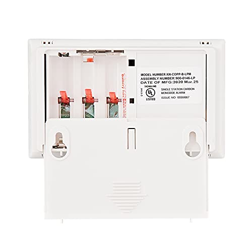 Kidde Carbon Monoxide Detector, AA Battery Powered CO Alarm with LEDs, Test-Reset Button, Low Battery Indicator, Portable - style: 3rd Edition