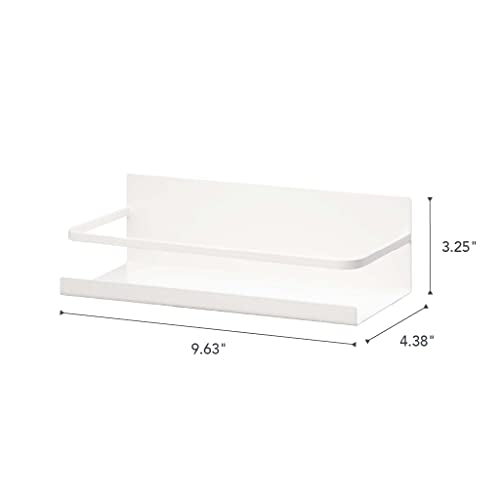 YAMAZAKI Home Magnetic Spice Storage Rack Organizer For Fridge - Steel