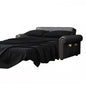 Kingnex Sofa Bed Sheets Queen for Sleeper Sofa Bed with 4-6 Deep Pocket Soft Double Brushed 1800 Microfiber 4 Piece Bedding Set (60"x74"x6") Black - color: Black, size: Sleeper Sofa Queen