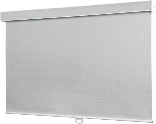 Cordless RV Blind, Blackout Window Curtain Pleated Shade for RV, Camper and Motorhome Window, Fit for 42" W x 22" H Rough Opening RV Window, Grayish White - size: 49"W x 28"H