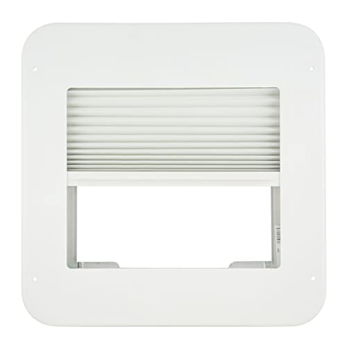 AP PRODUCTS A1W-15201612 RV WINDOW VENT SHADE; WHITE