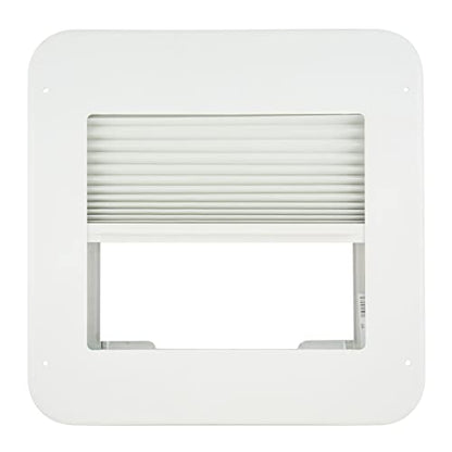 AP PRODUCTS A1W-15201612 RV WINDOW VENT SHADE; WHITE