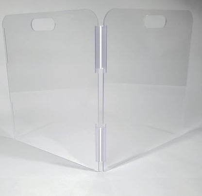 Pet Barrier (2-Panel) | Free-Standing Pet Gate | Foldable | Protect Your Indoor Living Spaces, Decorations, and Important Items from Pets | Made in The USA - size: 2-Panel