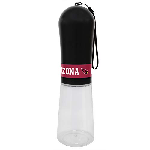 Dog Water Bottle. NFL Arizona Cardinals PET Water Bottle. Best Cat Water Bottle. Water Fountain Dispenser for Dogs & Cats. - color: Arizona Cardinals
