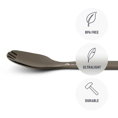 Sea to Summit Frontier Ultralight Cutlery Set, Long Handle Spoon and Spork - style: Long Handle Spoon & Spork