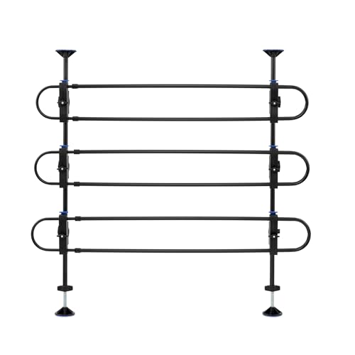 PetSafe Happy Ride Metal Dog Barrier, Pet Gate Vehicle Divider for Cars, Minivans & SUVs