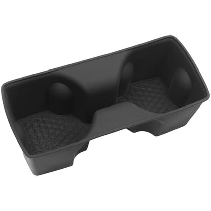 Rear Cup Holder Compatible with Toyota 2019 2020 2021 RAV4 Accessories Silicone Material Insert Center Console Organizer - color: for Toyota 2019-2021 RAV4 (Rear)