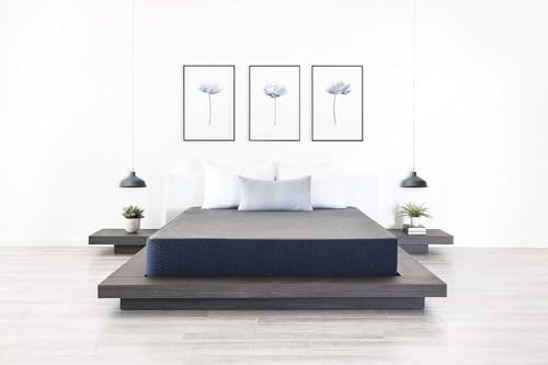 DREAMFOAM Brooklyn Bedding Copperflex Essential 8" Gel Memory Foam Mattress |RV King 72x80|Made in Arizona - size: RV King 72x80, style: 8" - Firm