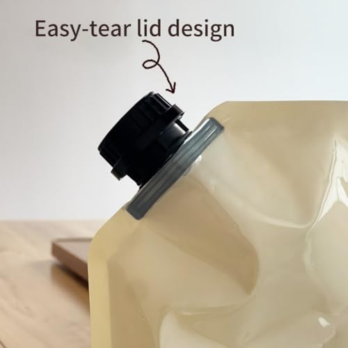Collapsible 2-Gallon Water Jug Portable Camping Bag with Leak-Proof Spigot Durable BPA-Free 8L Collapsible Water Container for Hiking Camping Emergency Prep (Beige) - color: Beige