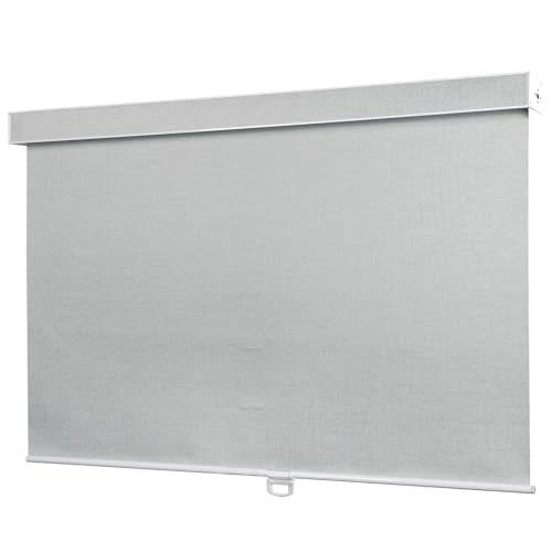 Cordless RV Blind, Blackout Window Curtain Pleated Shade for RV, Camper and Motorhome Window, Fit for 42" W x 12" H Rough Opening RV Window, Grayish White - size: 49"W x 18"H