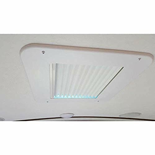AP PRODUCTS A1W-15201612 RV WINDOW VENT SHADE; WHITE