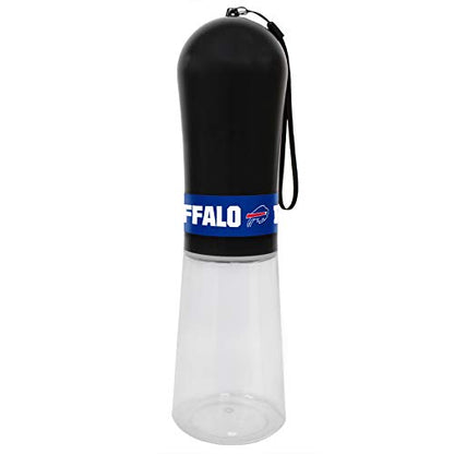 Pets First Dog Water Bottle. NFL Buffalo Bills PET Water Bottle. Best Cat Water Bottle. Water Fountain Dispenser for Dogs & Cats., 13.5oz (BUF-3344) - color: Buffalo Bills