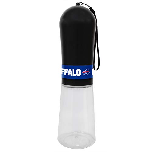Pets First Dog Water Bottle. NFL Buffalo Bills PET Water Bottle. Best Cat Water Bottle. Water Fountain Dispenser for Dogs & Cats., 13.5oz (BUF-3344) - color: Buffalo Bills