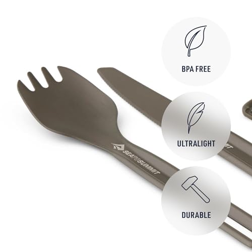 Sea to Summit Frontier Ultralight Cutlery Set, Spork and Knife - style: Spork & Knife