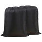 Extra Large Laundry & Storage Bag (Black, 37"x47" - 2 Pack) | Lightweight, Dust & Moisture. Ideal for Blankets, Clothes, Pillows & Cushions for Moving, Dorms, Travel & Camping - size: 37"x47" - 2 Pack