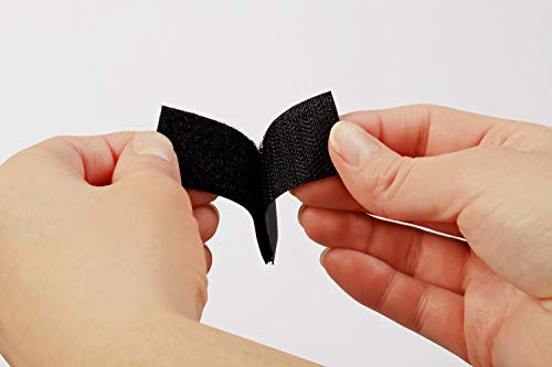 Scotch Multi-Purpose Hook and Loop Fastener Strips, 3/4 in x 3 in, 4 Sets, For Indoor Use, Holds up to 3 lbs/1 lb per 1"