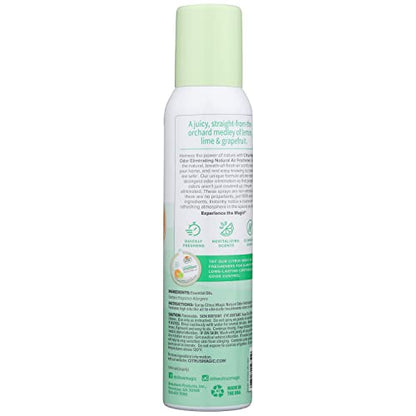 Citrus Magic Natural Odor Eliminating Air Freshener Spray, Fresh Citrus, 3-Ounce (Pack of 4) - size: 3 fluid ounces (Pack of 4)