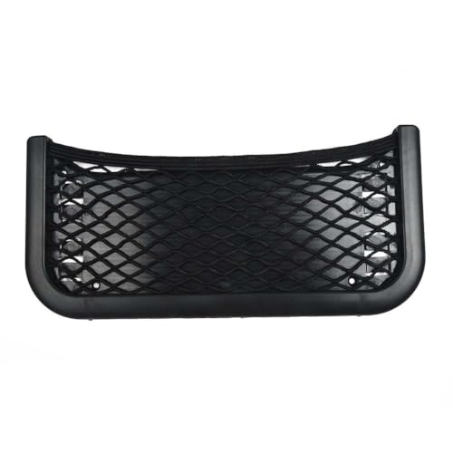 Elastic Storage Organizer Pocket for RV Van Caravan Cargo Area - 252x120mm - 2 Count with for Mounting Hardware