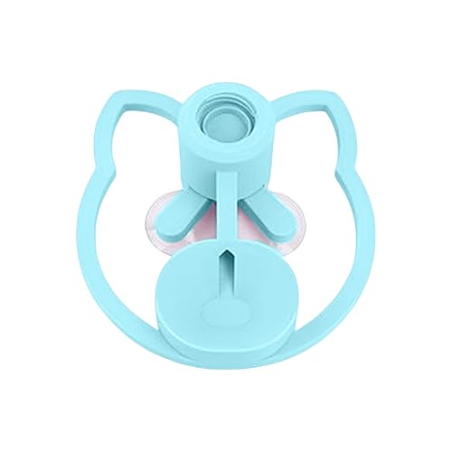 Cat Water Fountain Stand, Automatic Anti-Tipping Pet Supplies, Kitten Water Bottle Basin Stand, Pet Wa-TER Dispenser Station Stands for Puppy Kitten Breed Balcony - color: Blue