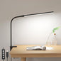 Lepro Clip on Desk Lamp LED Reading light Dimmable USB Small Clamp Lamp with 3 Color Modes 10 Brightness, Adjustable Flexible Gooseneck Table Light for Bed Headboard, Nail, Home Office,Computer(Black) - color: Black