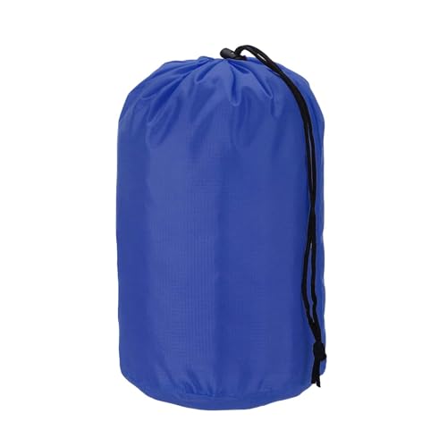 Stuff Sack, Nylon Waterproof Storage Sacks Portable Drawstring Dry Stuff Bag Gear Organization with Toggle, 5x10Inch Fit for Backpacking Camping Traveling Hiking(Dark Blue) - color: Dark Blue, size: 5 x 10 In