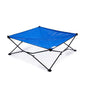 Coolaroo On-The-Go Elevated Dog Bed - Foldable Pop-Up Travel Dog Bed with Breathable, Moisture-Resistant Fabric, Carry Bag Included, Lightweight & Portable, Aquatic Blue, Extra Large - color: Aquatic Blue, style: King
