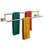 KOKOSIRI Towel Bars 32-Inch Bathroom Towel Holder Champagne Bronze Double Bath Towel Racks Wall Mounted Stainless Steel B5009CPG-L32 - color: Champagne Bronze, size: 32-Inch