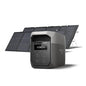 EF ECOFLOW Portable Power Station DELTA 3 MAX with 2x220W Solar Panel, 3400W X-Boost Output, Ultra-Fast 0-80% Charging in 1.13 Hr, Home Backup & RV Camping - style: DELTA 3 Max+2*220W Solar Panel