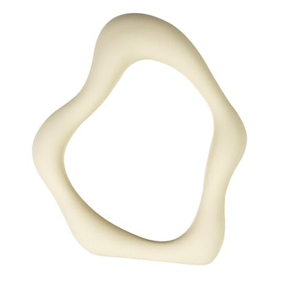 YCHMIR Small Wall Mirror Table Mount Vanity Mirror 10 “L x 8.8 ”W (Light Yellow) - color: Light Yellow