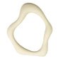YCHMIR Small Wall Mirror Table Mount Vanity Mirror 10 “L x 8.8 ”W (Light Yellow) - color: Light Yellow