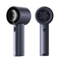 JISULIFE Handheld Fan Pro1S - Next-Gen Airflow: 12 Hours Runtime, Pearlescent ABS - Elegant Strength, 1-100 Speed Scroll Wheel, 3600mAh-Portable Fan for Travel, Gifts for Women Men(Stellar Blue) - color: Stellar Blue