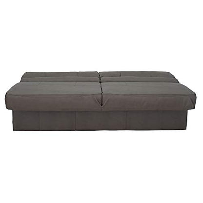 RecPro Charles RV Jackknife Sofa | Love Seat | Sleeper Sofa | Length Options 62", 68", 72" (68 Inch, Putty) - color: Putty, size: 68 Inch