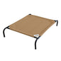 Coolaroo Original Elevated Dog Bed - Breathable Off-The-Ground Pet Bed with Cooling Fabric, Joint Relief & Moisture-Resistant Fabric, 100% Recyclable, Easy Clean, Desert Sand, Large - color: Desert Sand, style: Large Dog Bed